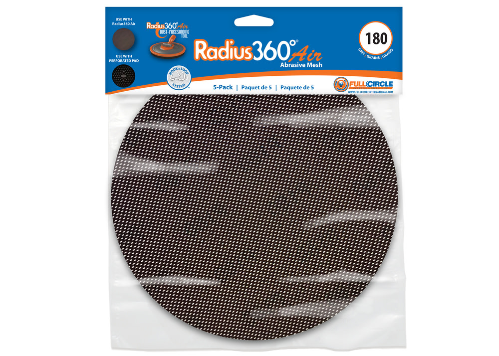Full Circle 180 Grit Mesh Abrasive- 5PK - Ascmtools