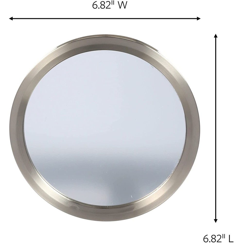 3M Command Bath Satin Nickel Metal Mirror - Ascmtools