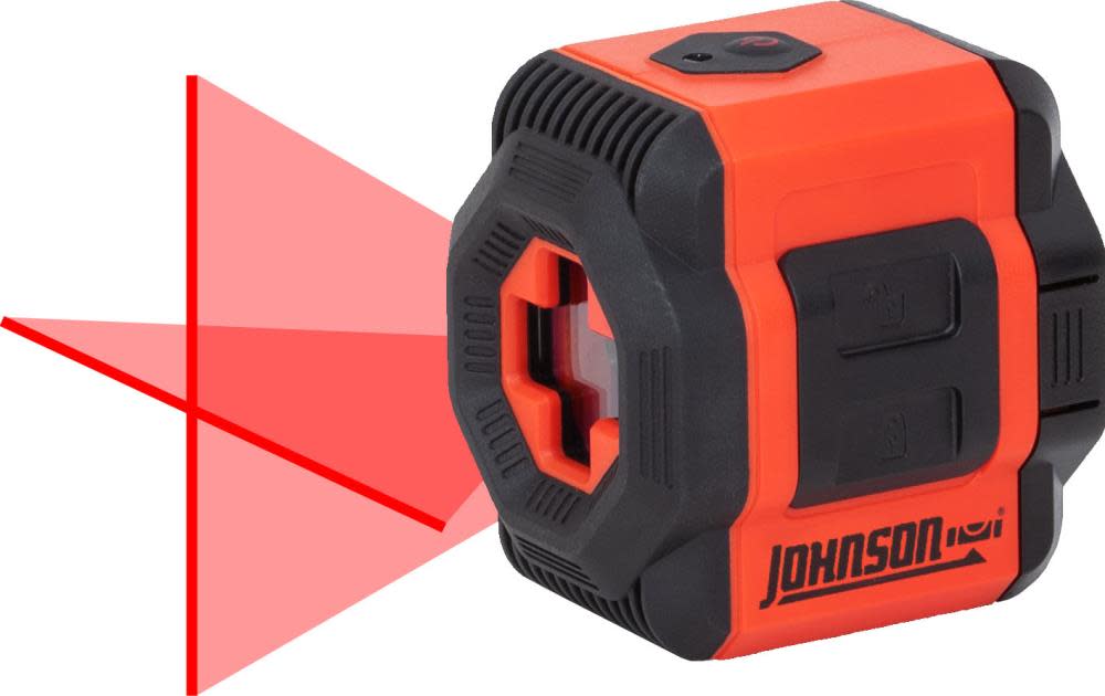 Johnson Level Self-Leveling Cross-Line Laser - Ascmtools