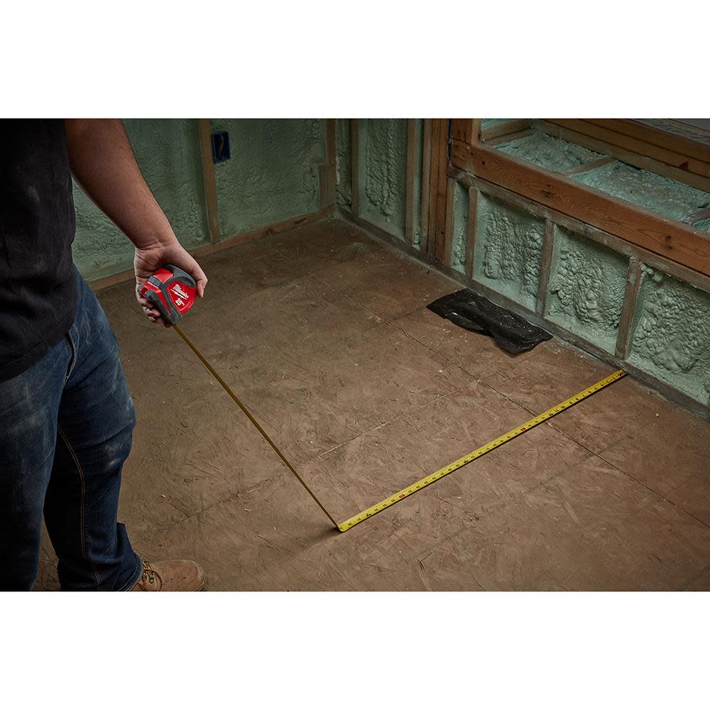 Milwaukee 16 ft. Compact Tape Measure - Ascmtools
