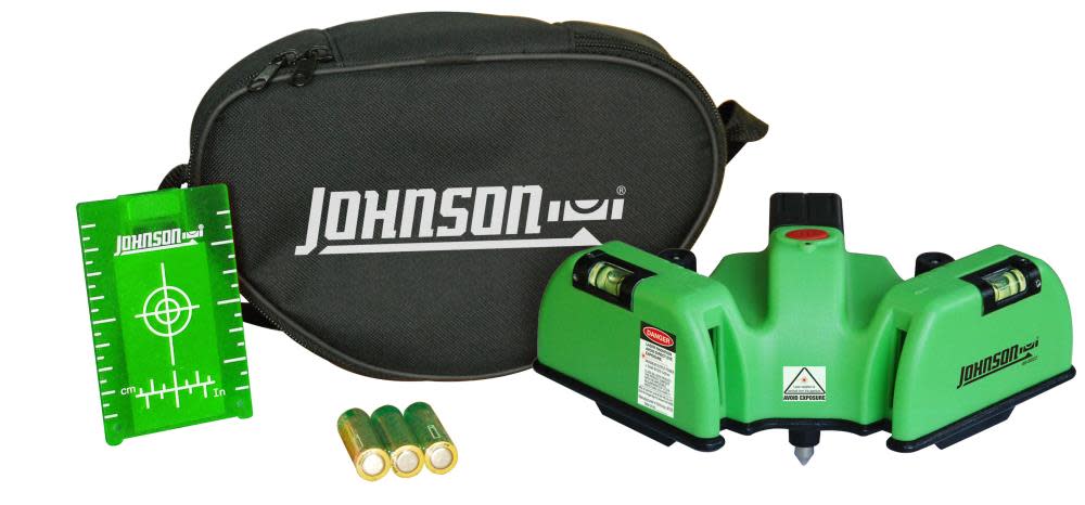Johnson Level Heavy Duty Green Beam Flooring Laser - Ascmtools