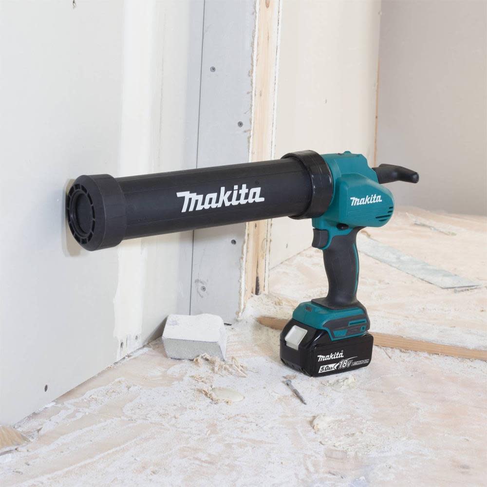 Makita LXT 18 Volt Lithium-Ion 29 oz Cordless Caulk and Adhesive Kit 5.0 Ah - Ascmtools