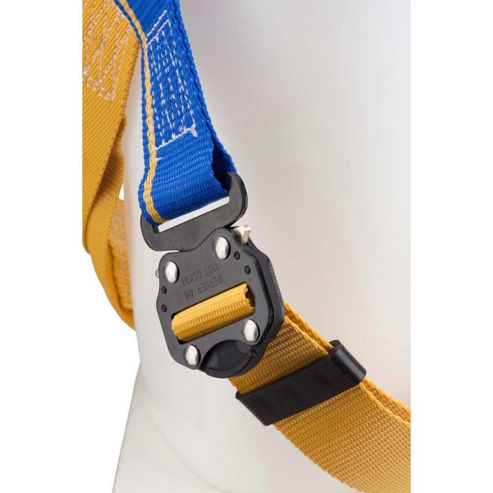 Werner Blue Armor Standard (1 D Ring) Harness (M/L) - Ascmtools