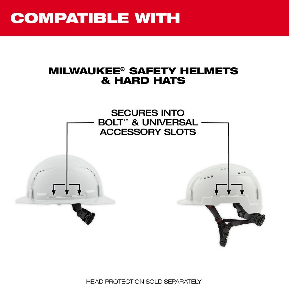 Milwaukee BOLT 26dB Earmuffs - Ascmtools