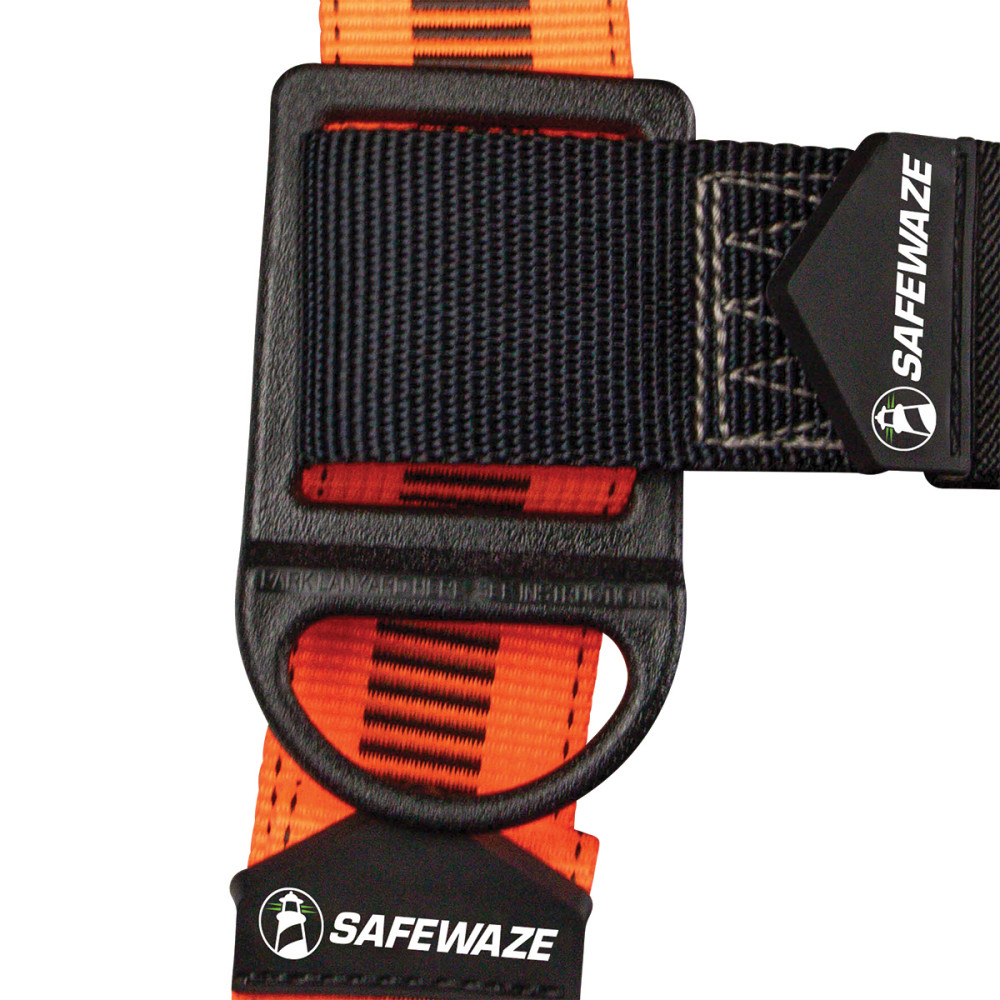Safewaze Universal V Line Full Body Harness with 1D MB Chest/Legs - Ascmtools