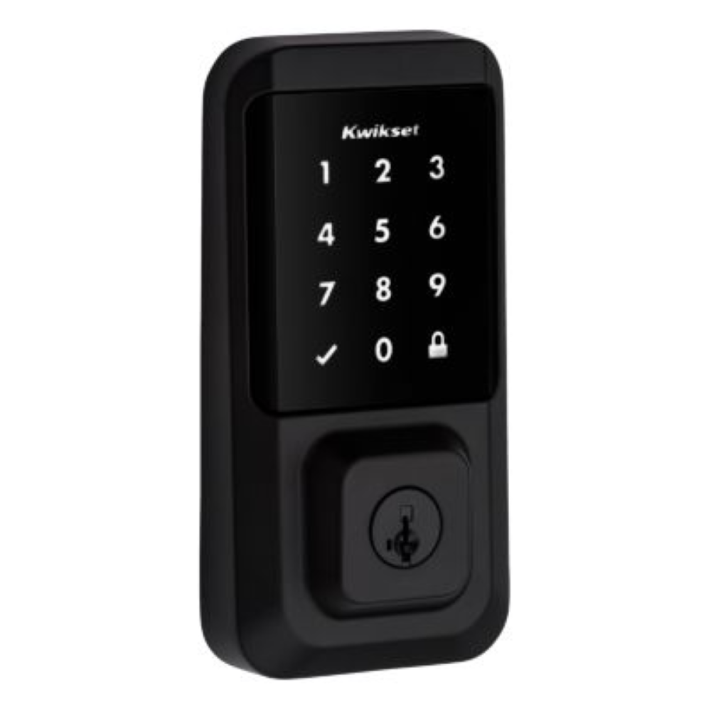 Kwikset Halo Smart Lock Wi Fi Smart Lock Touchscreen Black - Ascmtools