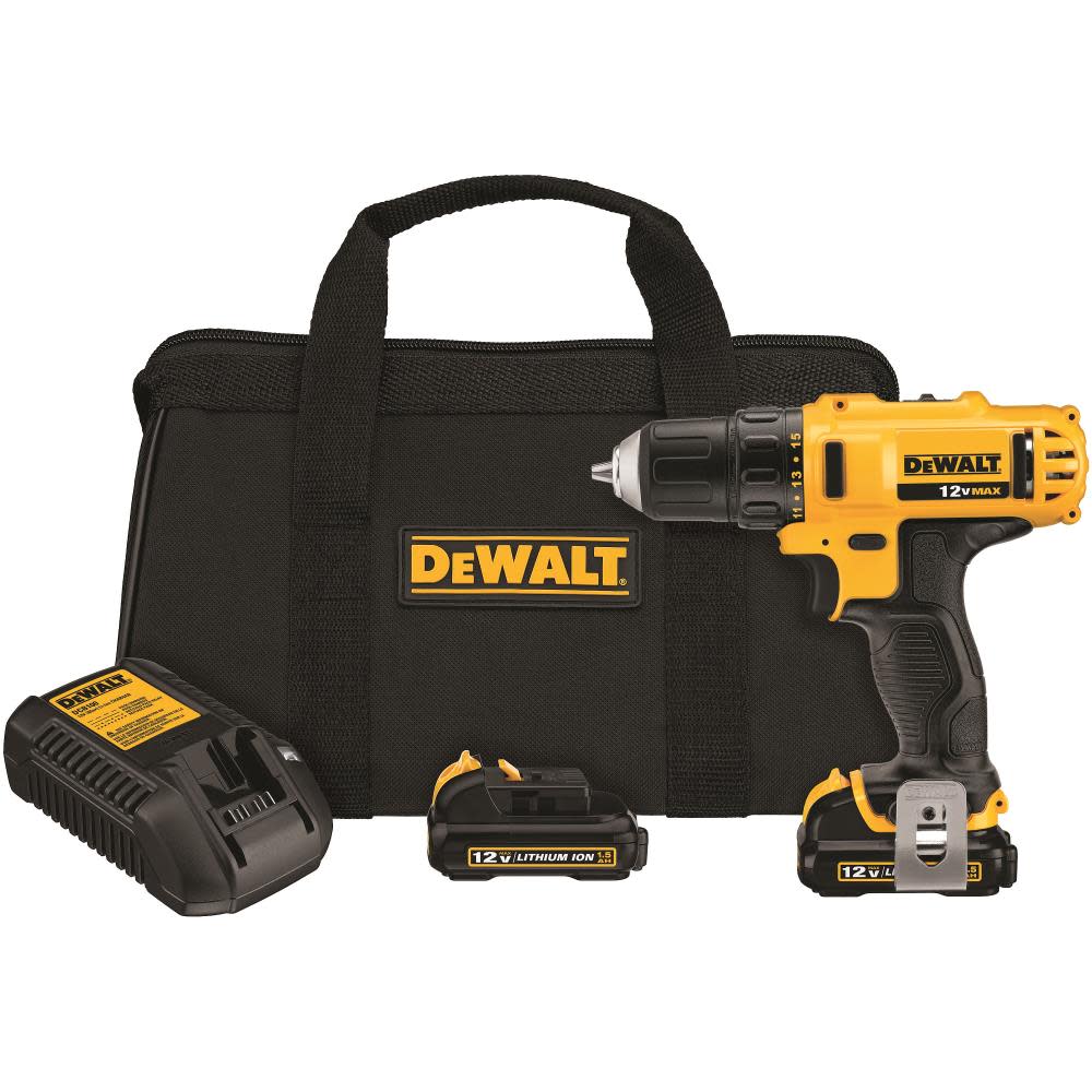 DEWALT 12V MAX 3/8 in. Drill Driver Kit - Ascmtools