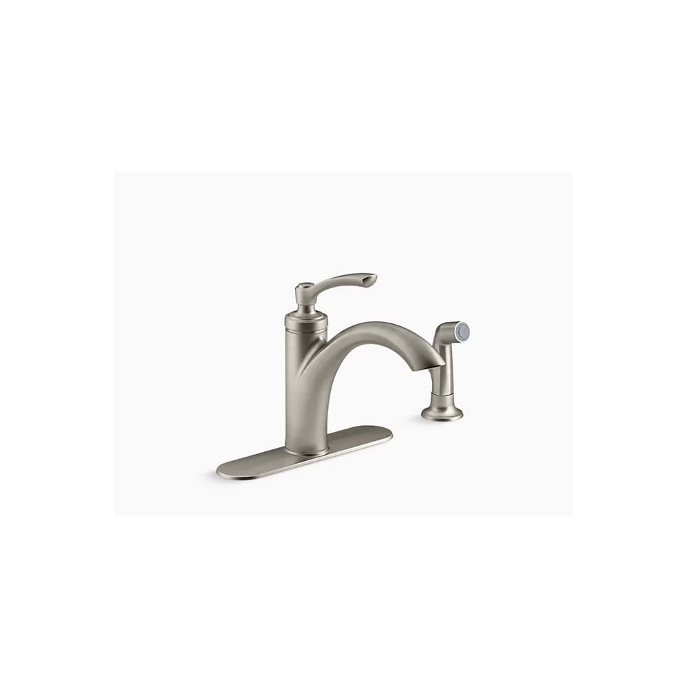 Kohler Linwood Kitchen Faucet Vibrant Stainless 1 Handle - Ascmtools