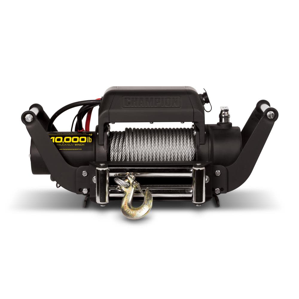 Champion Power Equipment 10000-Lb Truck/SUV Winch Kit with Speed Mount and Remote Control - Ascmtools