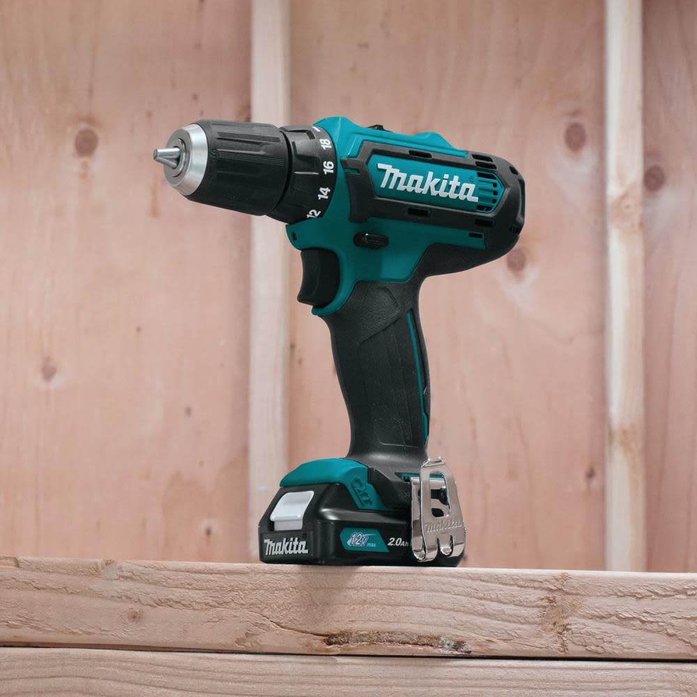 Makita 12V Max CXT Lithium-Ion Cordless 4-Pc. Combo Kit (2.0Ah) - Ascmtools