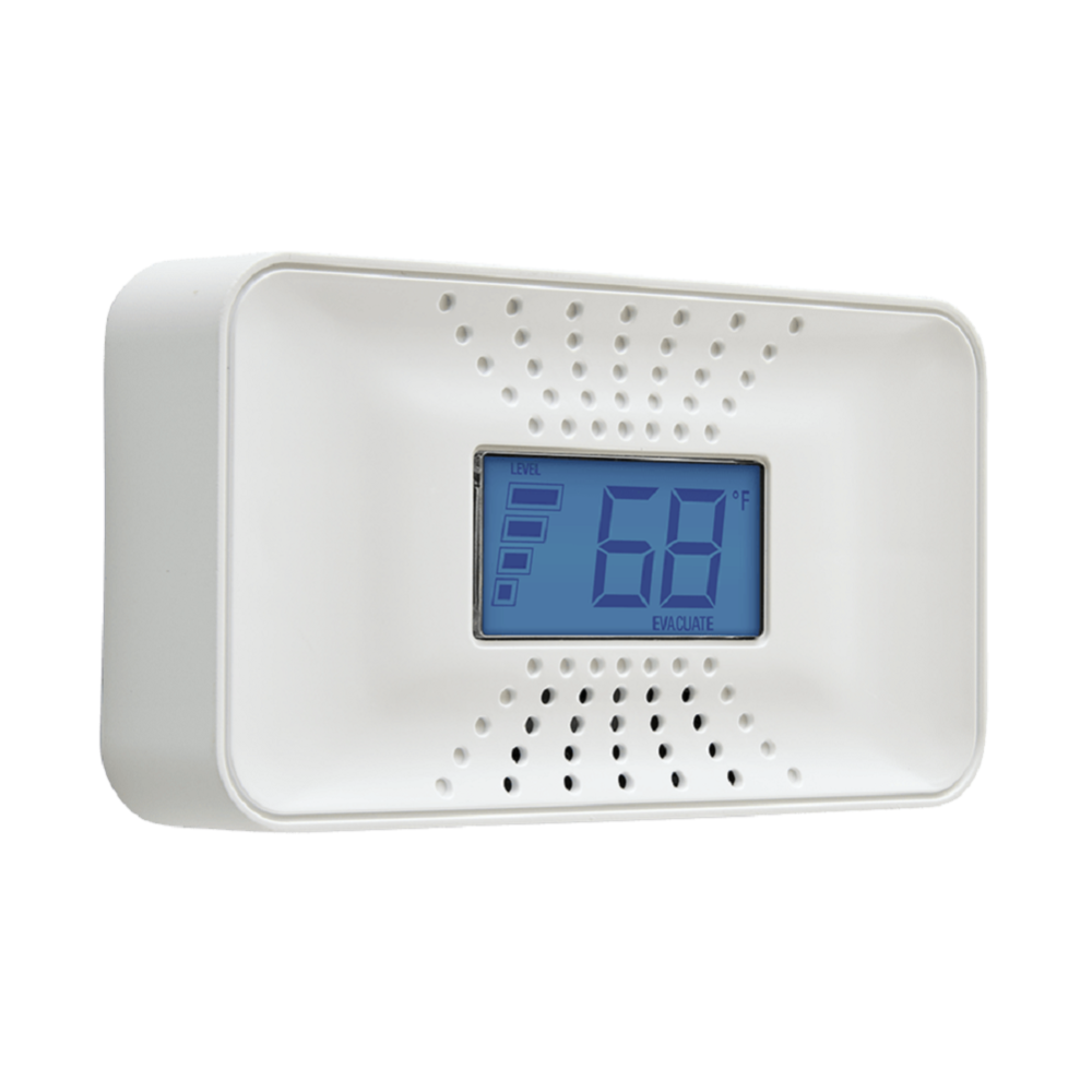 First Alert Carbon Monoxide Alarm with 10-Year Battery and Digital Temperature Display - Ascmtools