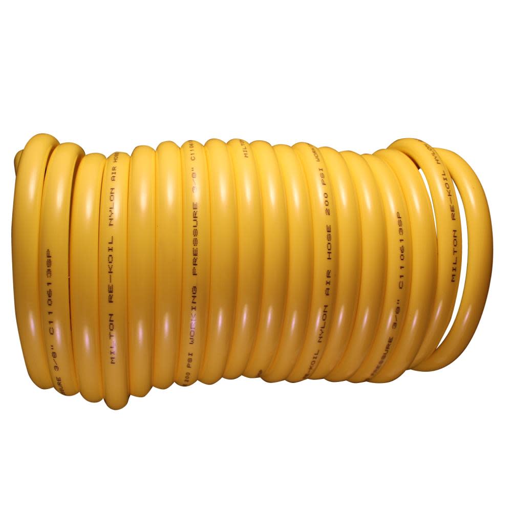 Milton 1674-4 25 Foot 3/8″ ID Nylon ReKoil Hose - Ascmtools