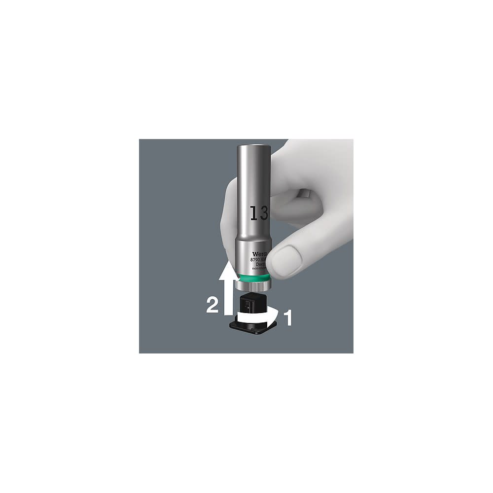 Wera Tools 9pc 3/8″ Drive Belt B Deep 1 Socket Set - Ascmtools