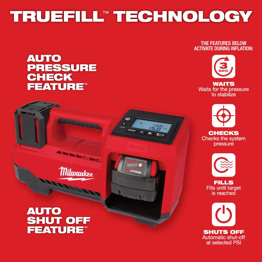 Milwaukee M18 Inflator - Ascmtools