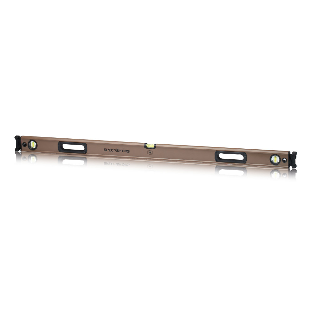 Spec Ops Tools Magnetic Box Beam Level with Bungee 48″ - Ascmtools