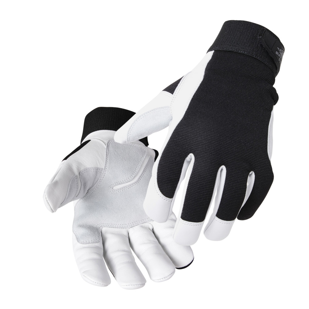 Black Stallion Grain Goatskin Mechanics Gloves XL - Ascmtools
