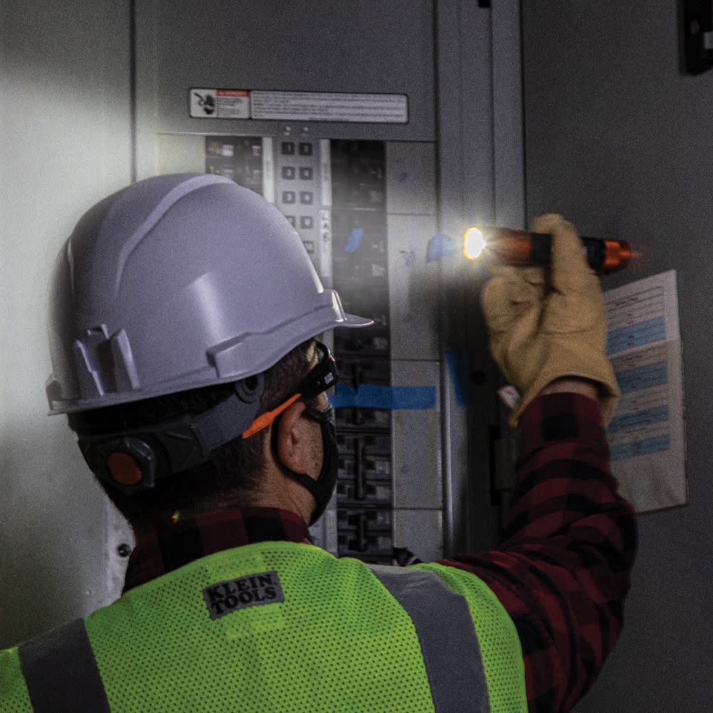 Klein Tools 2 Color LED Flashlight Rechargeable - Ascmtools