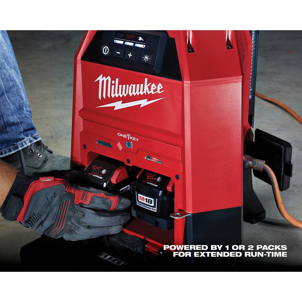 Milwaukee M18 RADIUS Site Light and Charger with ONE-KEY - Ascmtools