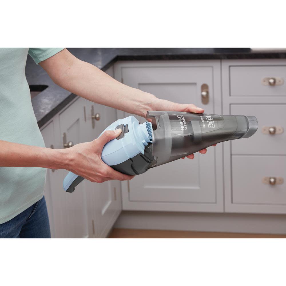Black and Decker Quick Clean 7.2V Cordless Handheld Vacuum - Ascmtools