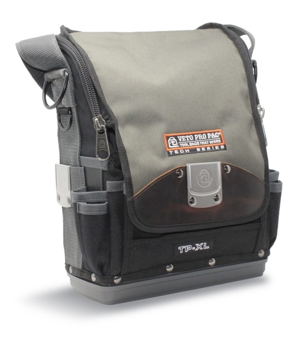 Veto Pro Pac TP-XL closable mid-sized full featured tool pouch - Ascmtools