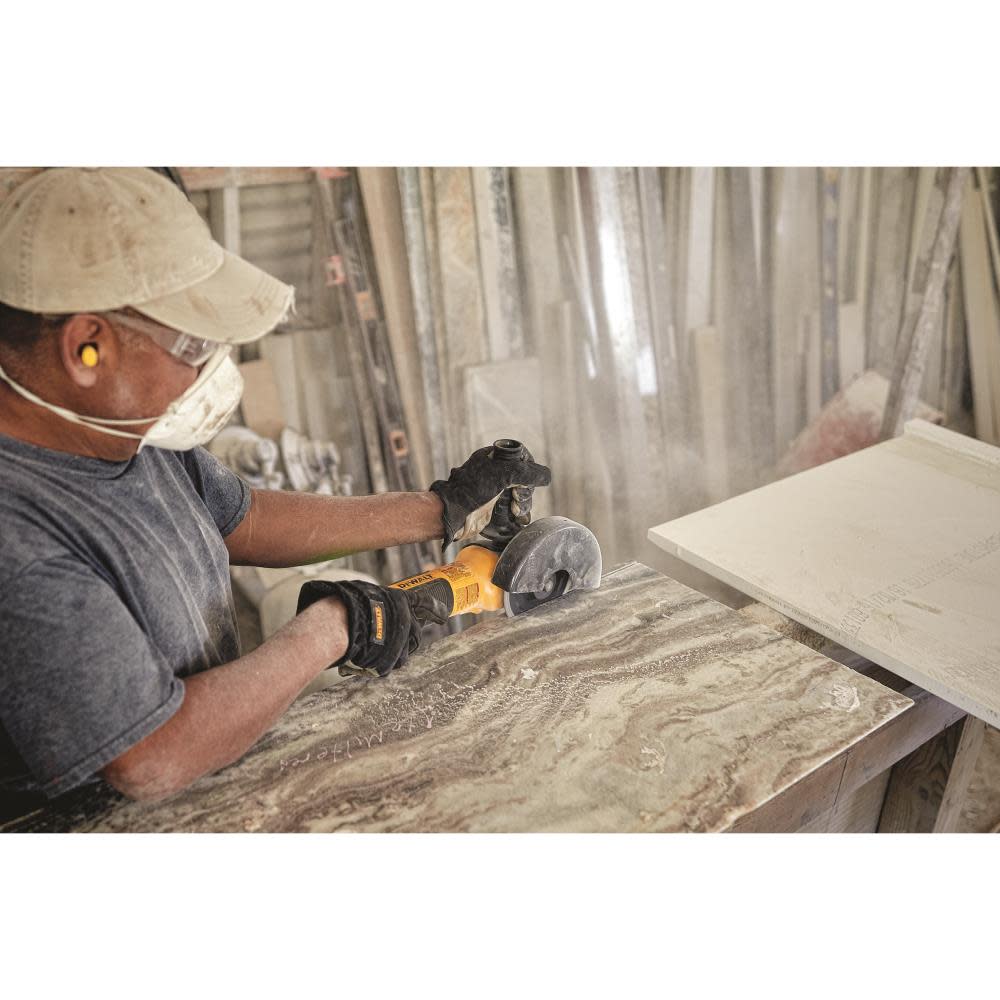 DEWALT 5″ / 6″ Small Angle Grinder with Slide Switch & Kickback Brake - Ascmtools