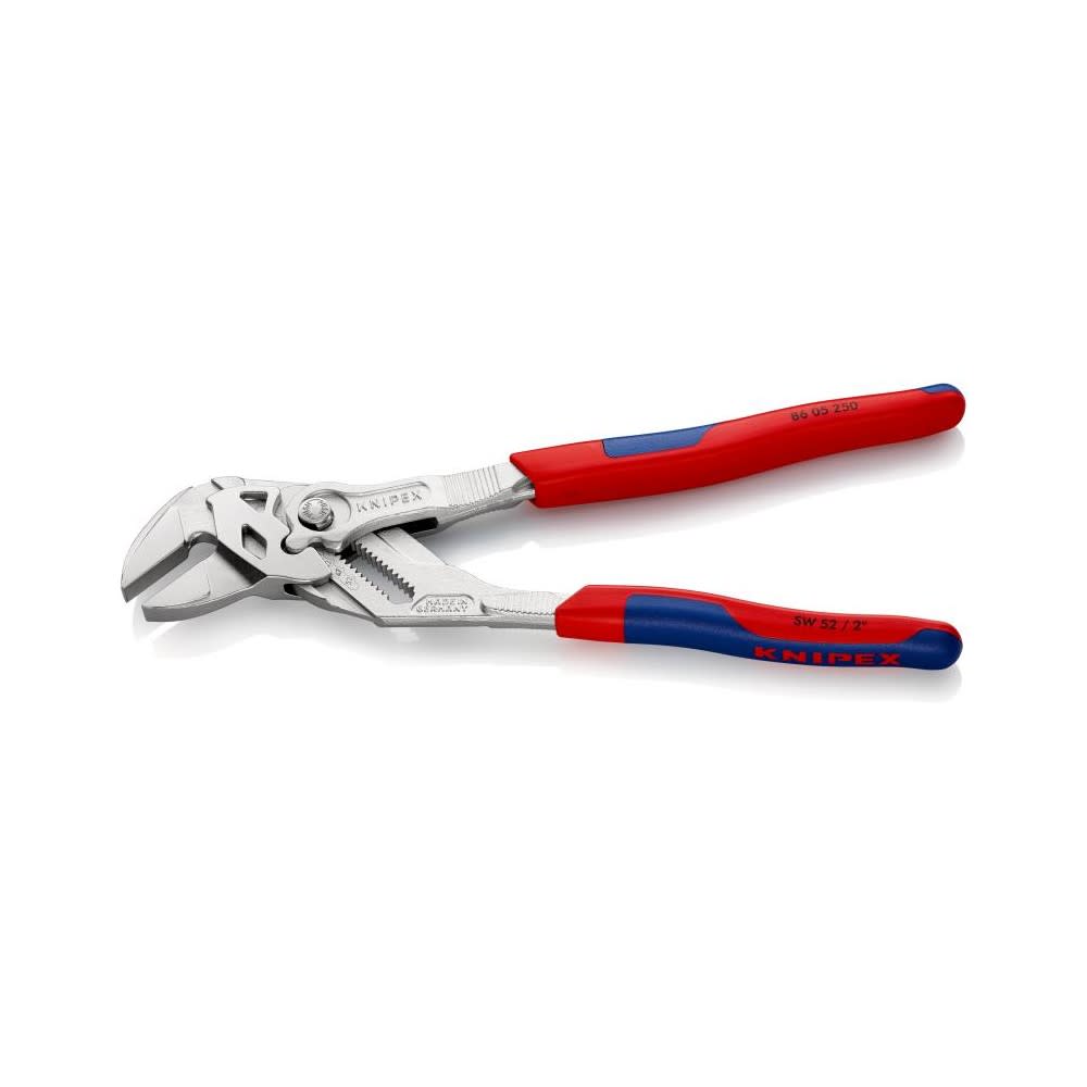 Knipex Pliers Wrench 250mm Chrome Plated Head - Ascmtools