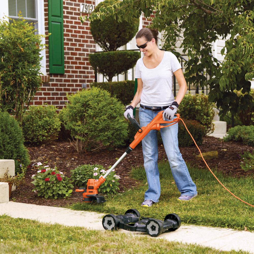 Black and Decker 6.5 Amp 12 in. Electric 3-in-1 Compact Mower (MTE912) - Ascmtools