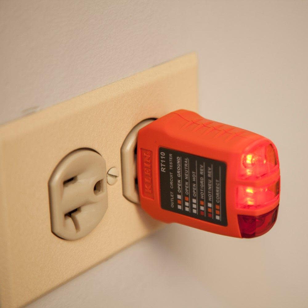 Klein Tools Receptacle Tester - Ascmtools
