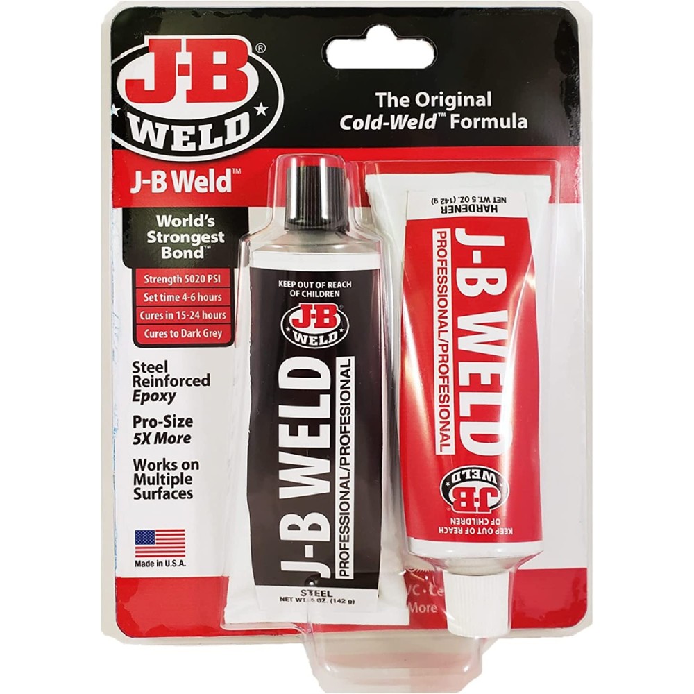 J-B Weld Original Cold Weld 10oz Two Part Steel Reinforced Epoxy - Ascmtools