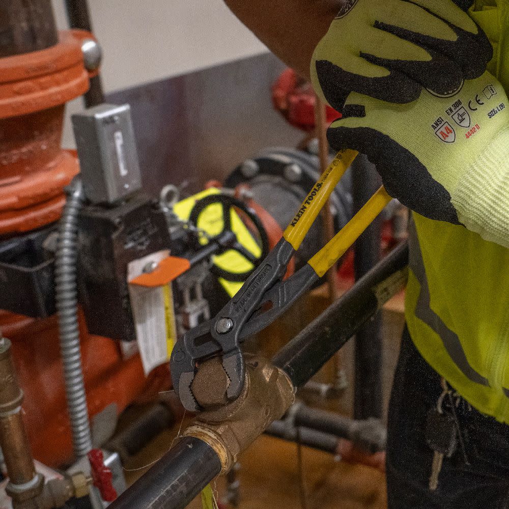 Klein Tools 10″ Quick-Adjust Klaw Pump Pliers - Ascmtools