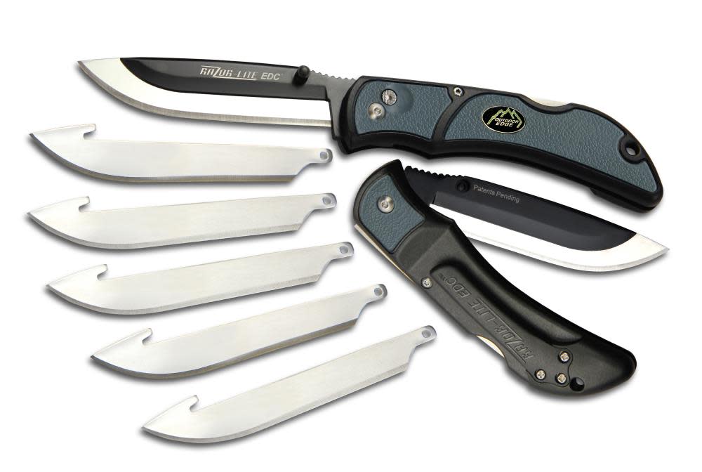 Outdoor Edge Razor Lite Knife EDC Gray - Ascmtools