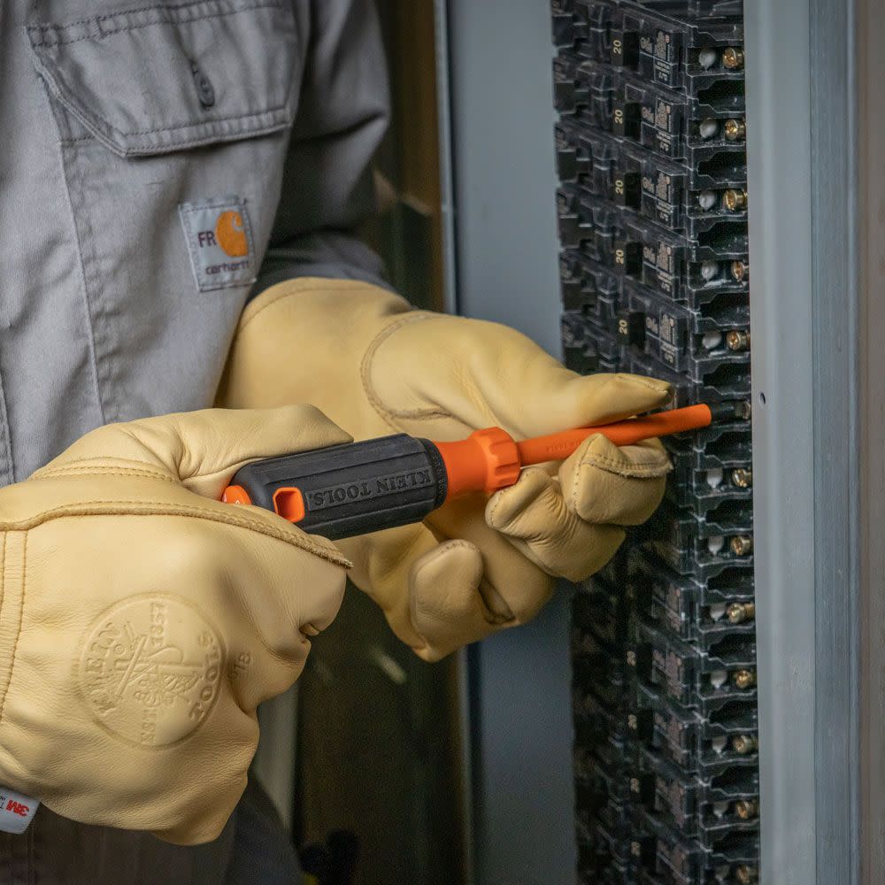 Klein Tools 4 in. Insul Driver 1/4 in. Cab Tip - Ascmtools