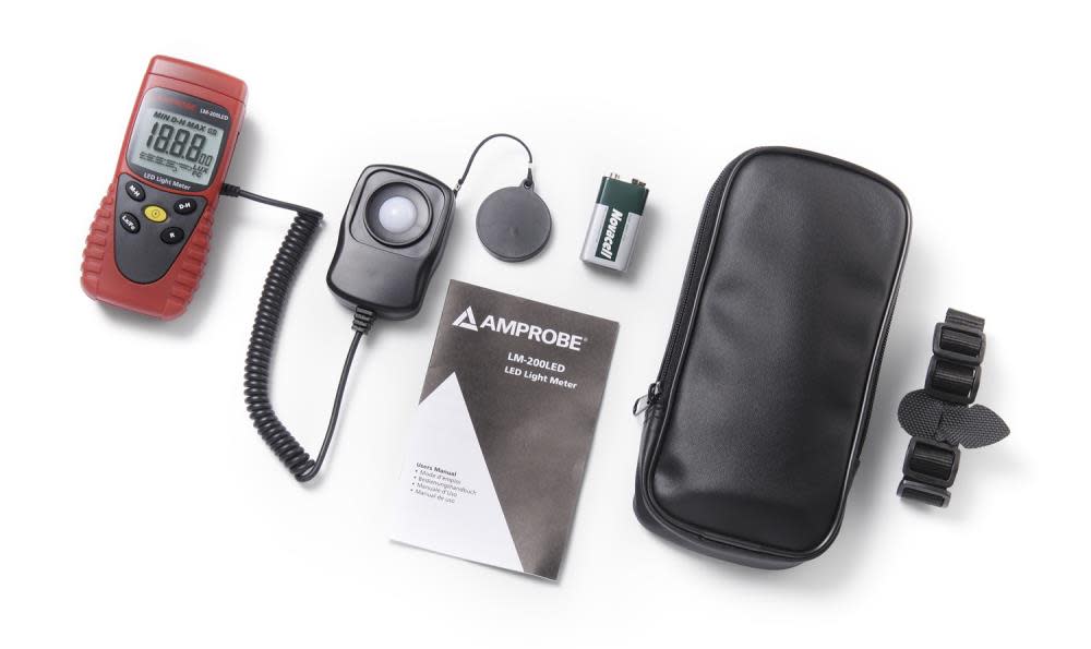 Amprobe LM-200 LED Light Meter - Ascmtools