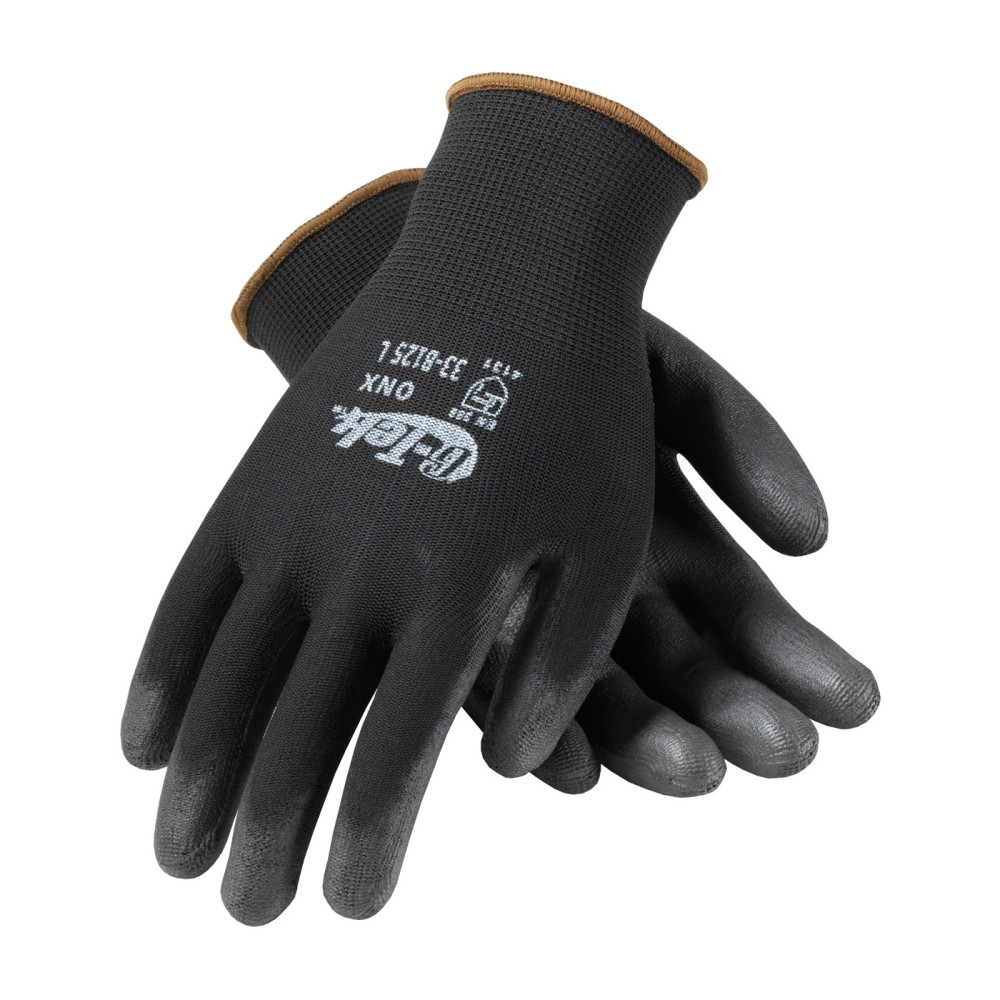 Protective Industrial Products Gloves Black G-Tek Seamless Knit Nylon Blend XL - Ascmtools
