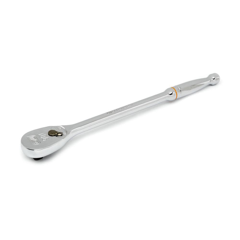 GEARWRENCH 1/2″ Drive 90 Tooth Long Handle Teardrop Ratchet 15″ - Ascmtools