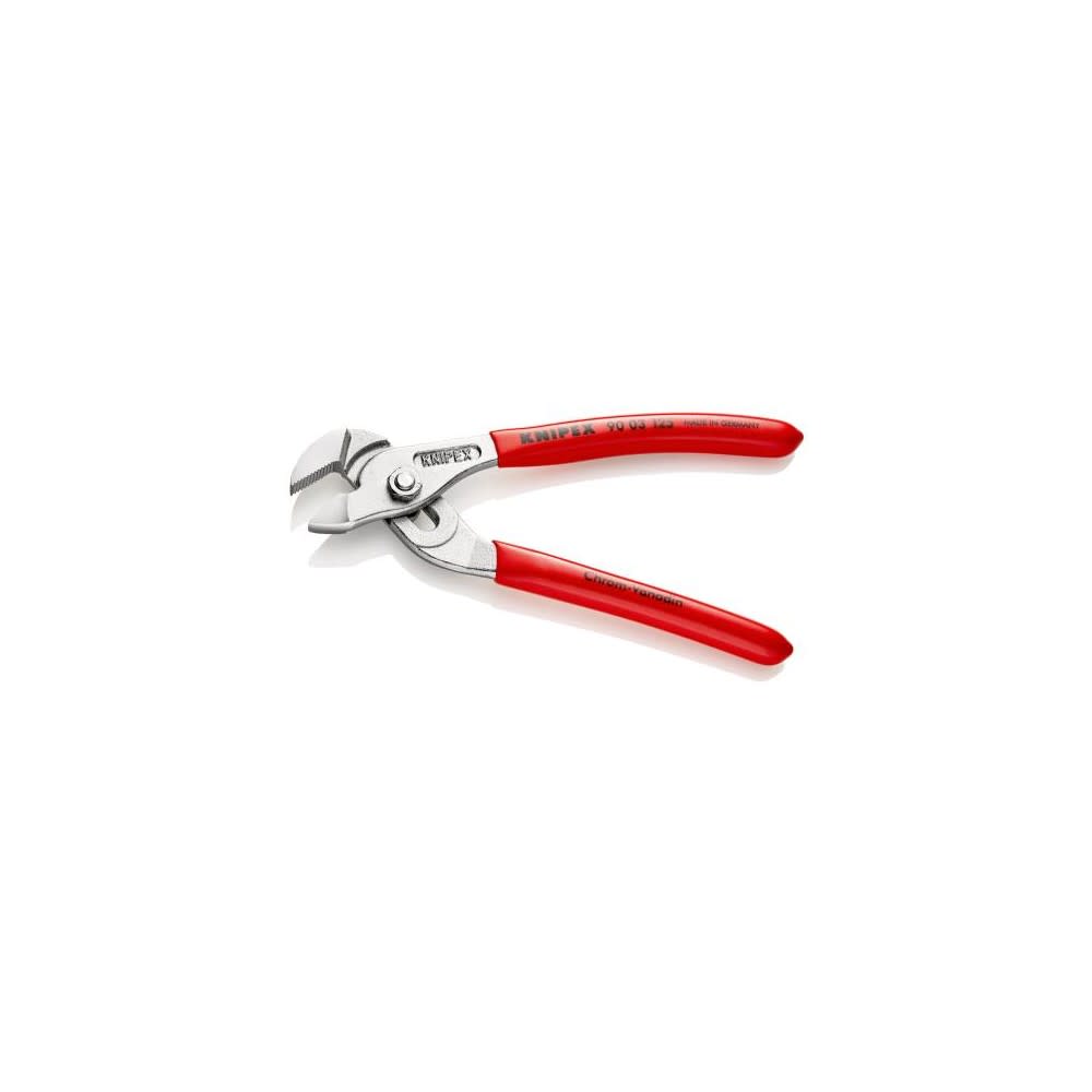 Knipex Chrome Plated Water Pump Pliers with Groove Joint 125mm - Ascmtools