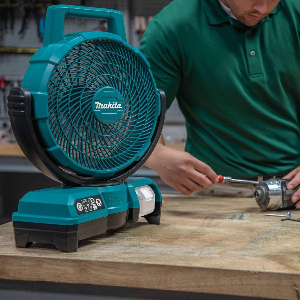 Makita 18V LXT Lithium-Ion Cordless 9-1/4″ Fan Tool Only - Ascmtools