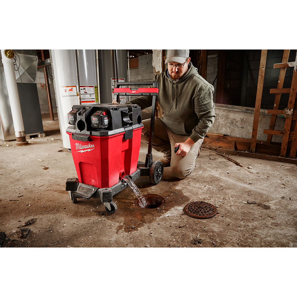 Milwaukee 12 Gallon Wet/Dry Vacuum Tank - Ascmtools