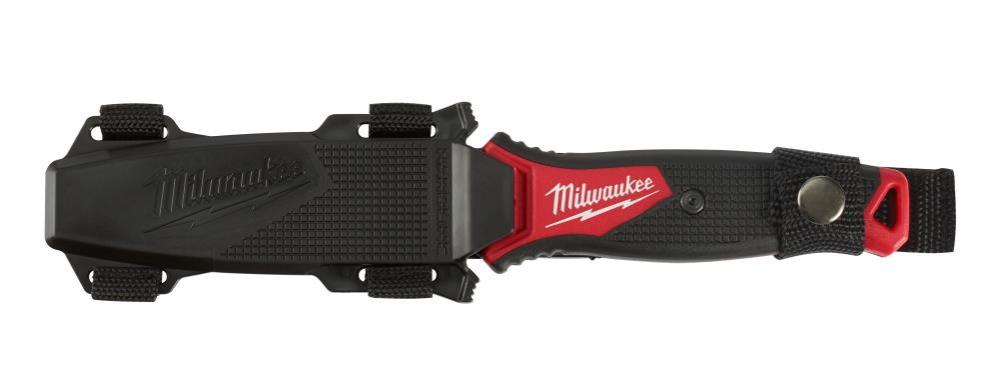 Milwaukee 5 In. HARDLINE Fixed Blade Knife - Ascmtools