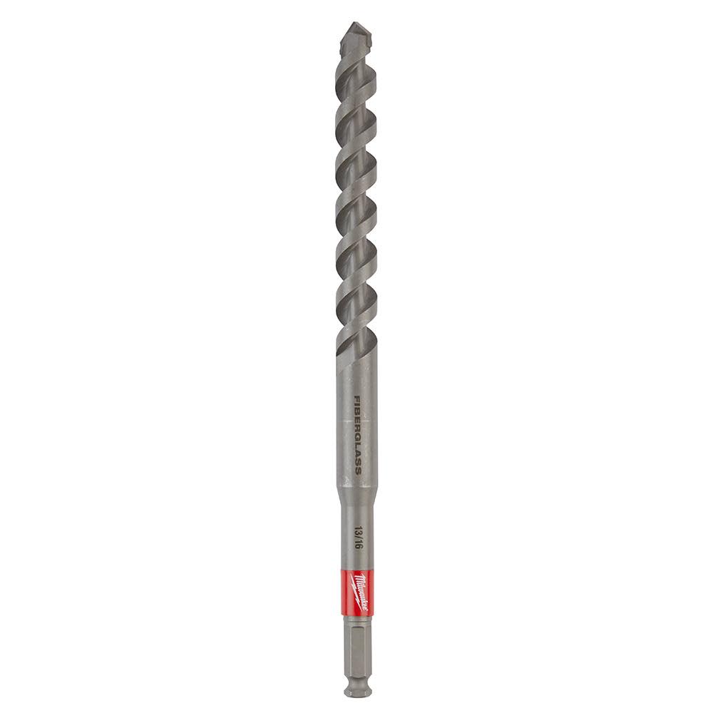 Milwaukee Shockwave Impact Duty Lineman Fiberglass Drill Bit 13/16″ x 12″ - Ascmtools
