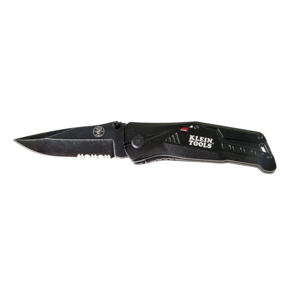 Klein Tools Spring-Assisted Open Pocket Knife - Ascmtools