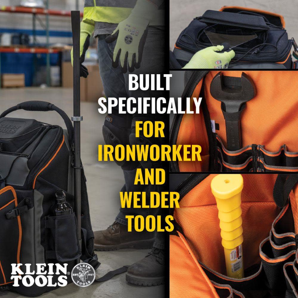 Klein Tools Ironworker & Welder Backpack - Ascmtools