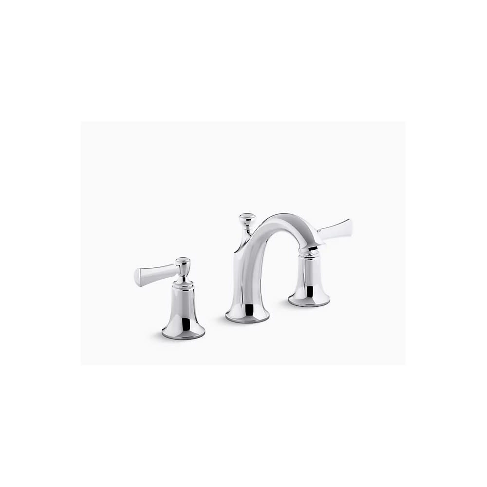 Kohler Elliston Bathroom Sink Faucet Chrome 2 Handle Widespread - Ascmtools