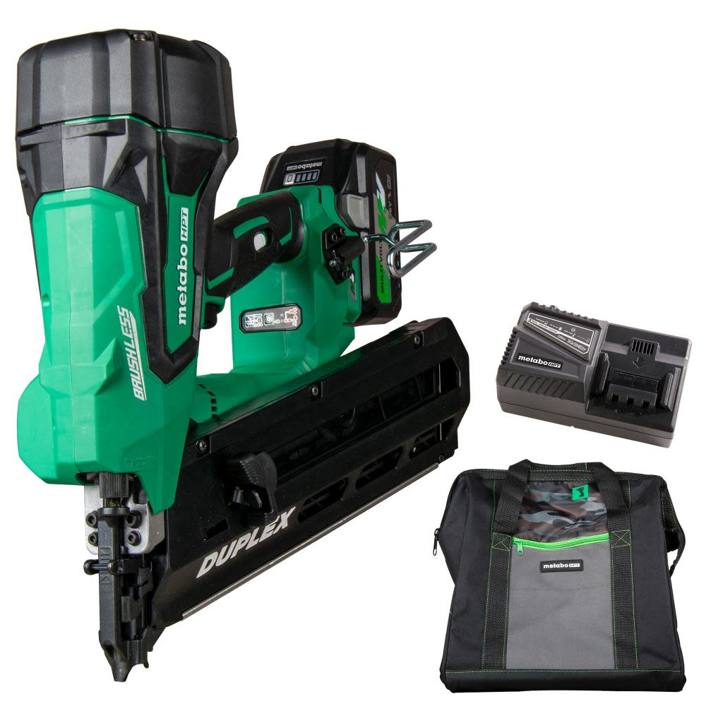 Metabo HPT 36V MultiVolt Forming Nailer 3 1/2″ Cordless Kit - Ascmtools