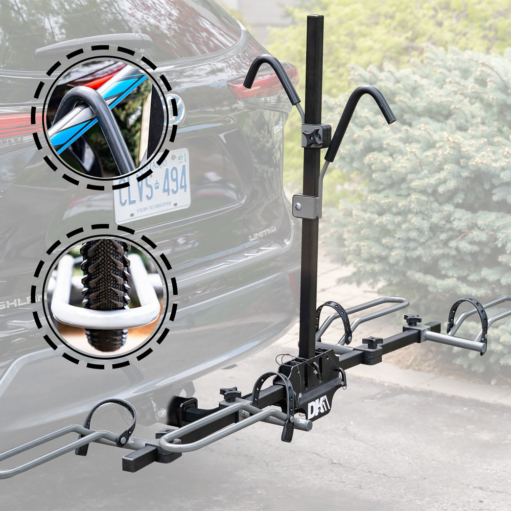 DK2 Hitch Mounted Bicycle Carrier - Ascmtools