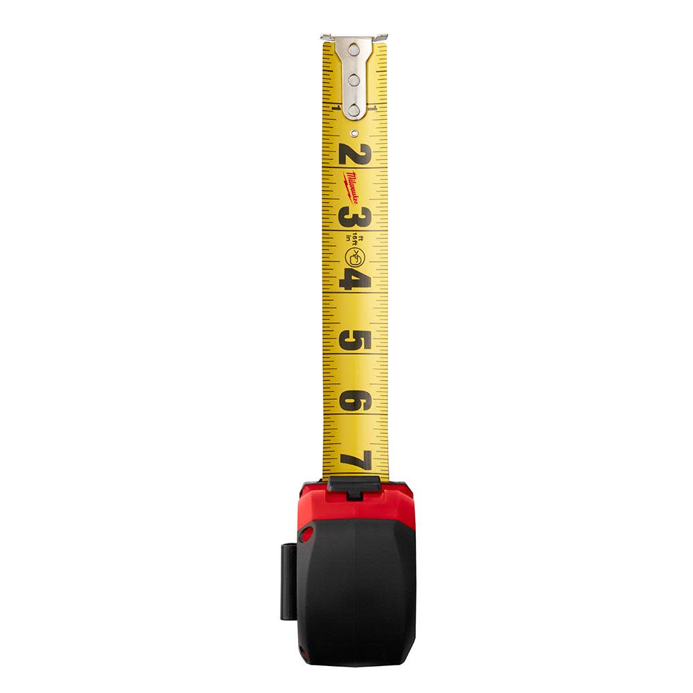 Milwaukee 16Ft Compact Wide Blade Tape Measure - Ascmtools