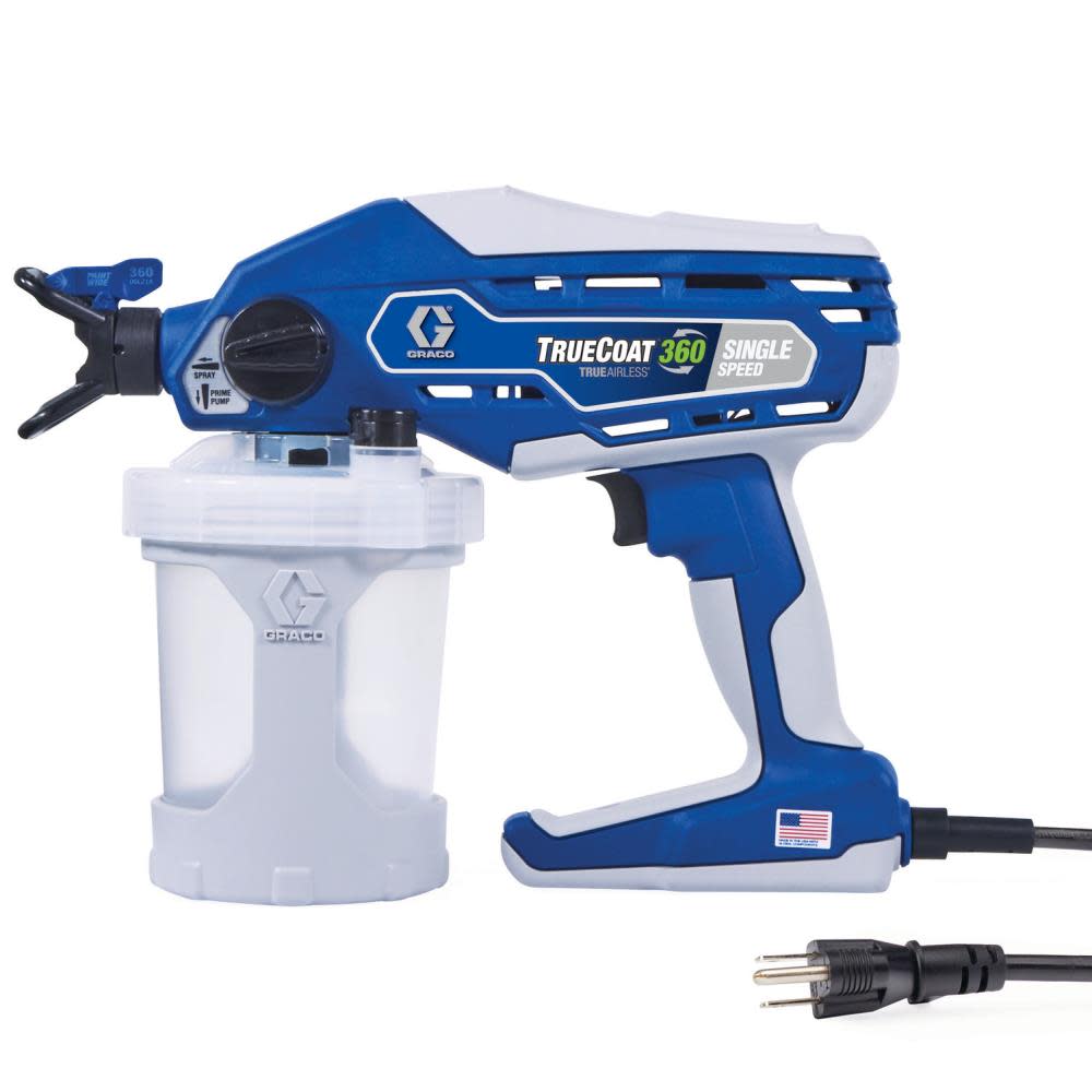 Graco Paint Sprayer TrueCoat 360 Single Speed TrueAirless - Ascmtools