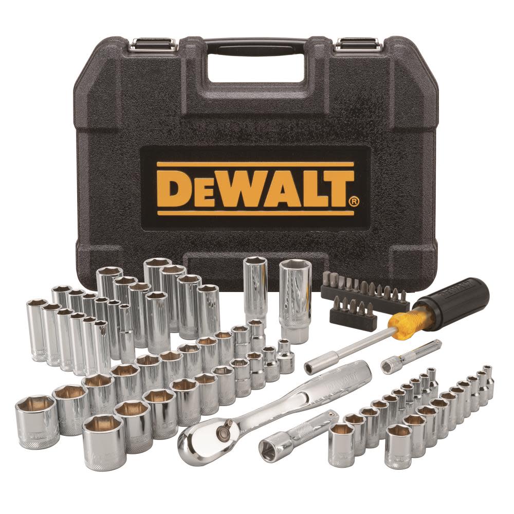 DEWALT 84 Pieces Mechanics Tool Set - Ascmtools