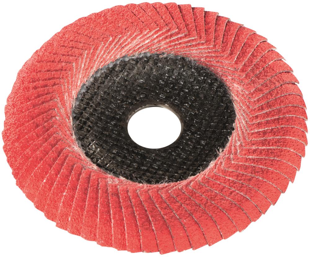 Metabo 5″ x 7/8″ P80 Ceramic Convex Flap Disc - Ascmtools