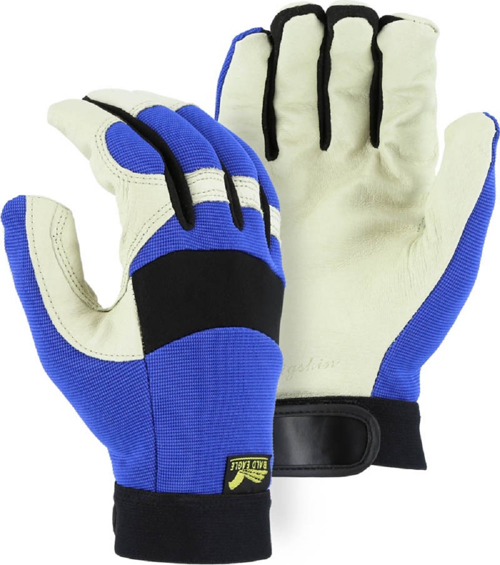Majestic Glove Bald Eagle Mechanics Glove XL-Large - Ascmtools
